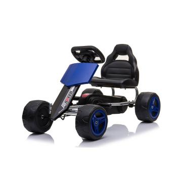 Baby Mix Dětská šlapací motokára Go-kart Speedy, modrá