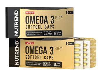 Omega 3 Plus Softgel Caps - Nutrend 120 kaps.