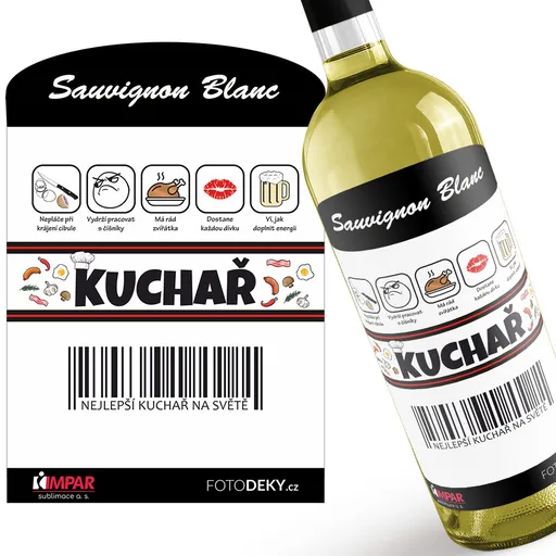Víno Kuchař 100% (Druh Vína: Bílé víno)