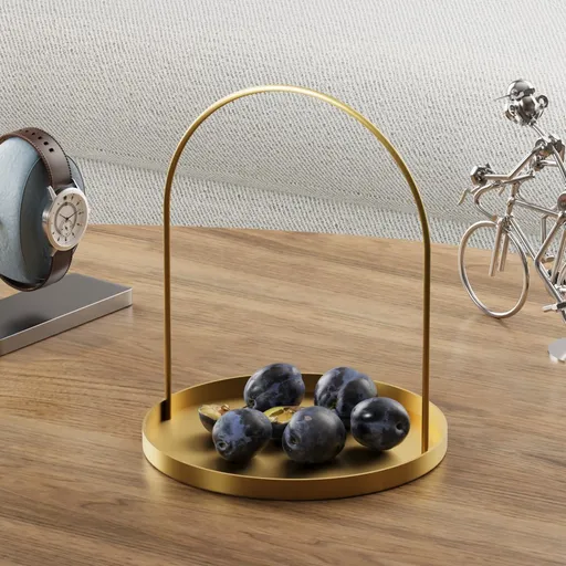 Dekorativní kovový doplněk Kos-B - Gold