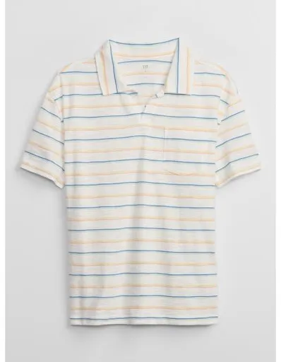 Dětské pruhované polo tričko