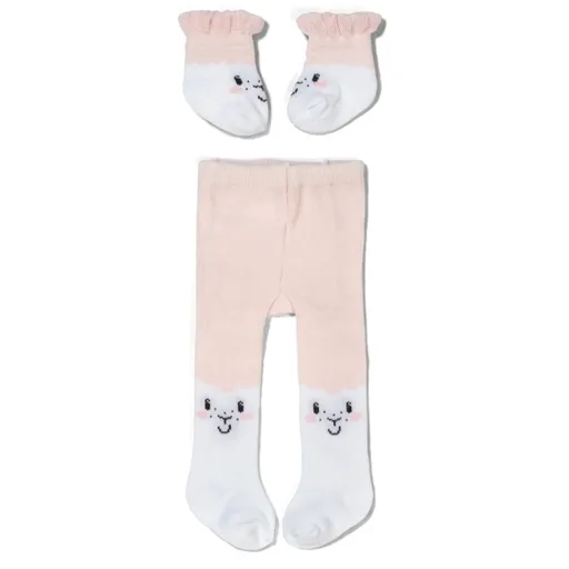 BABY born Punčocháče a ponožky ovečka 43 cm růžové