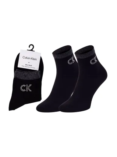 Calvin Klein dámské černé ponožky 701218782 ONE