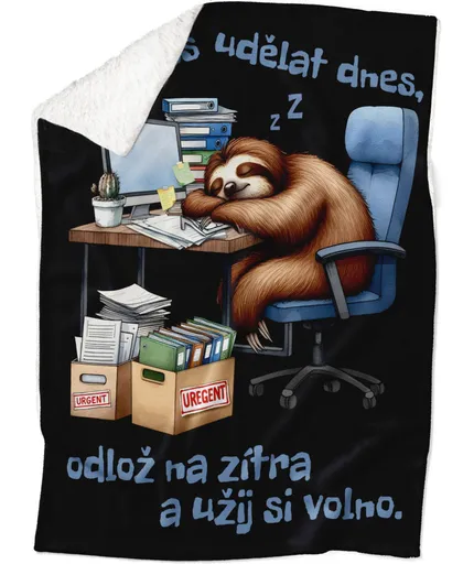 Deka Odlož na zítra (Podšití beránkem: ANO)