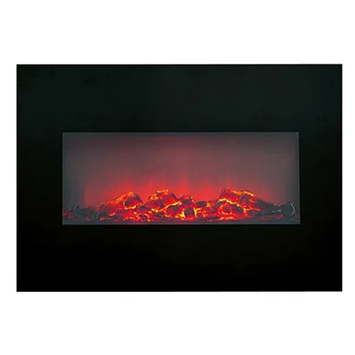 Nástěnný elektrický LED krb MEMPHIS