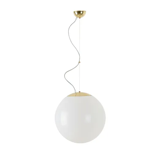 OSMONT ISI64709 ISIS L3 PM závěsné plastové svítidlo mosaz leštěná / bílá IP40 4000 K 27W LED DALI