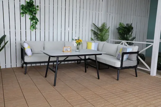 Zahradní rohová souprava EDINBURGH Rojaplast