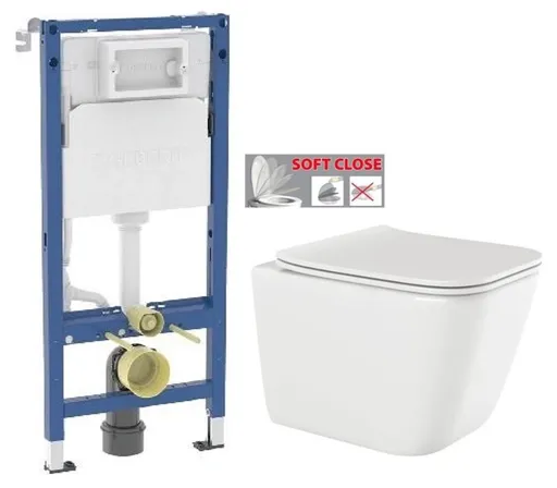 GEBERIT DuofixBasic bez tlačítka + WC INVENA PAROS  + SEDÁTKO 458.103.00.2 X RO1