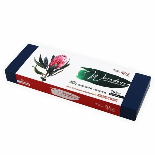 Sada akvarelových barev Rosa 14ks – Botanical