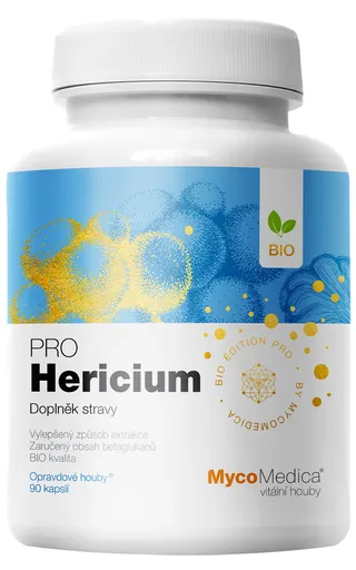MycoMedica BIO Hericium PRO 90 kapslí