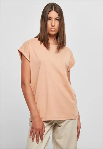 Urban Classics Ladies Extended Shoulder Tee amber - XL