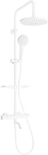 MEXEN/S KT05 vanový-sprchový set s termostatickou baterií, bílá 779000593-20