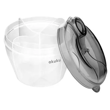 AKUKU dávkovač sušeného mléka šedý, 260 ml (5907644005611)