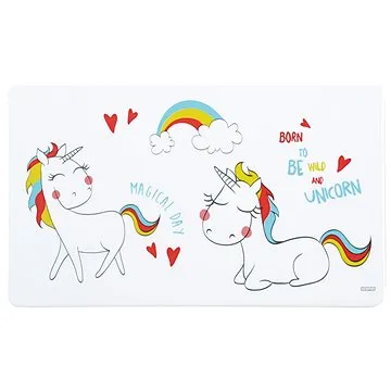 Kesper Dekorativní deska, Jednorožci 23,5x14 cm (31251)
