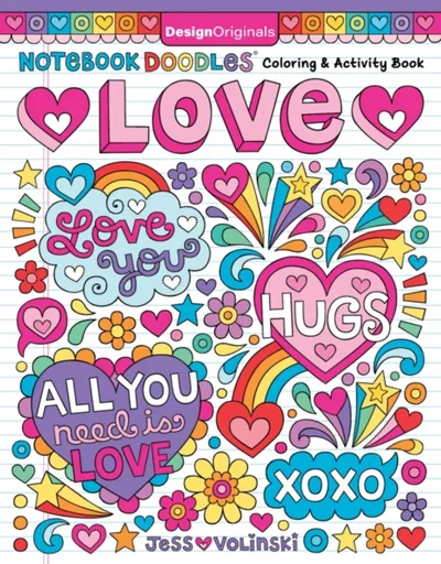 Notebook Doodles Love - Jess Volinski