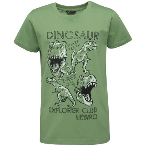 Lewro CAYDN Chlapecké triko, zelená, velikost 128-134