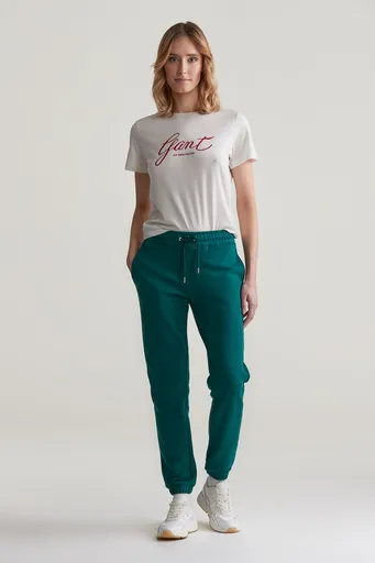 TEPLÁKY GANT REG TONAL SHIELD SWEATPANTS DEEP FOREST