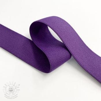 Guma hladká 2,5 cm purple