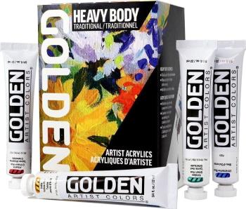 Golden Artist Colors Heavy Body Traditional Sada akrylových barev 7 x 22 ml