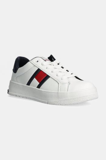 Dětské sneakers boty Tommy Hilfiger bílá barva, T3X9-33637