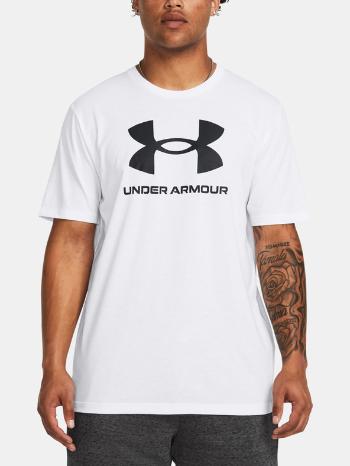 Under Armour UA Sportstyle Logo Update SS Triko Bílá