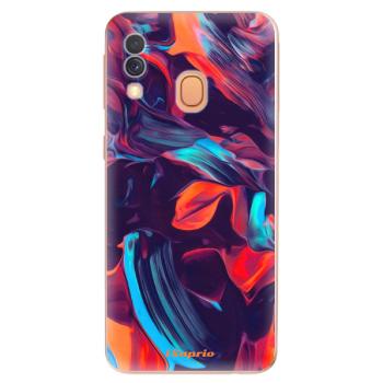 Odolné silikonové pouzdro iSaprio - Color Marble 19 - Samsung Galaxy A40