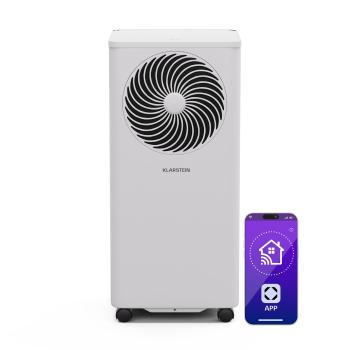 Klarstein Aero Ring 9K, Smart, klimatizace, 9 000 BTU, mobilní a inteligentní, pro max. 31 m², hlasové ovládání