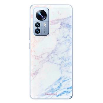 Odolné silikonové pouzdro iSaprio - Raibow Marble 10 - Xiaomi 12 Pro