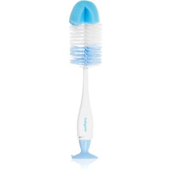 BabyOno Take Care Brush for Bottles and Teats tisztítókefe 2 az 1-ben Blue 1 db