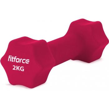 Fitforce FDBN 2 KG Jednoruční činka, červená, velikost