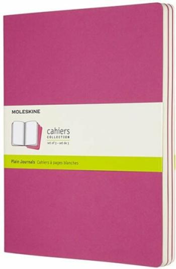 Moleskine Sešity 3 ks růžové XL, čisté