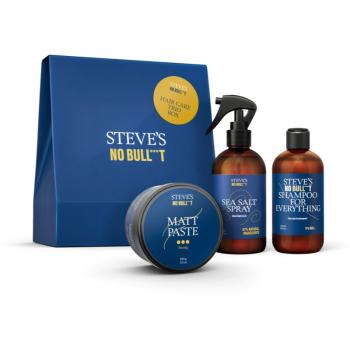 Steve's No Bull***t Hair Care Trio Box dárková sada na vlasy pro muže