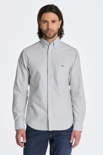 KOŠILE GANT REG OXFORD SHIRT STONE GREY