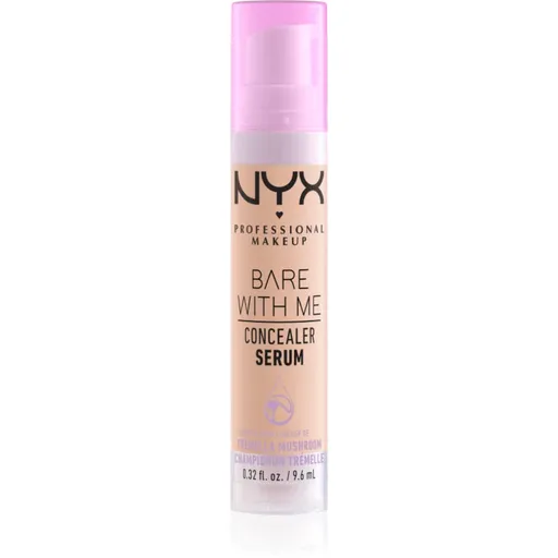 NYX Professional Makeup Bare With Me Concealer Serum hydratační korektor 2 v 1 odstín 02 Light 9,6 ml