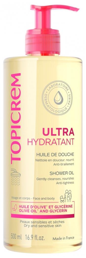 Topicrem Sprchový olej pro suchou a citlivou pokožku Ultra-Hydrating (Shower Oil) 500 ml