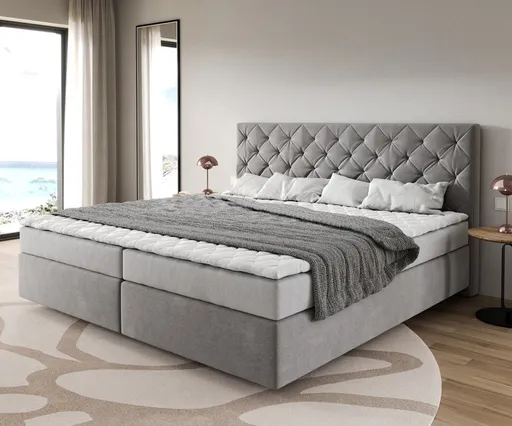 Boxspring postel Dream-Great mikrovlákno 200x200 cm s matrací