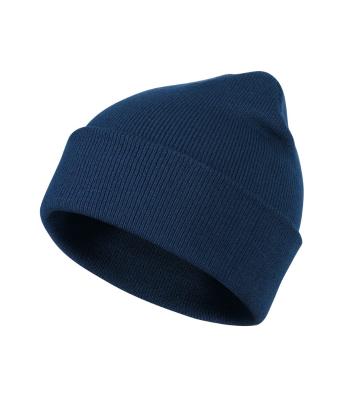MALFINI Čepice Beanie - Půlnoční modrá | uni