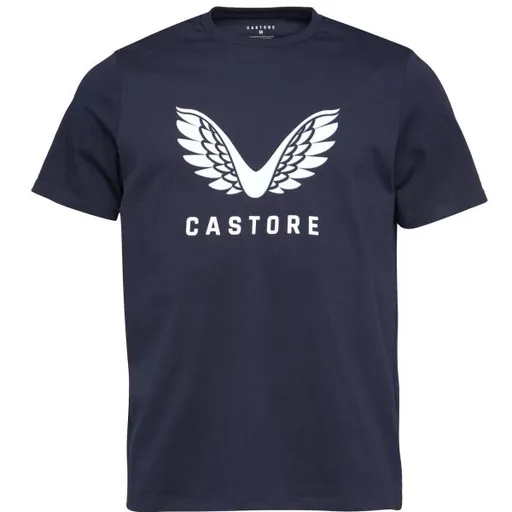 CASTORE SS GRAPHIC T-SHIRT Pánské tričko, tmavě modrá, velikost XXL