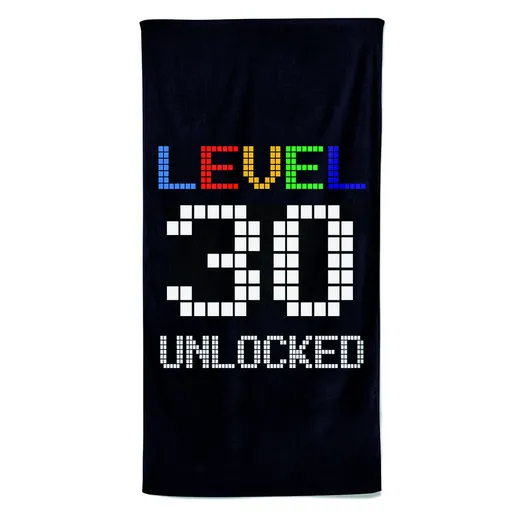 Osuška Level Unlocked (věk: 30, Velikost osušky: 100x170cm)