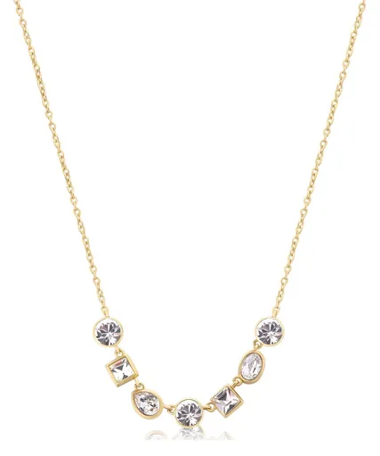 Brosway Třpytivý dámský náhrdelník s krystaly Symphonia BYM162