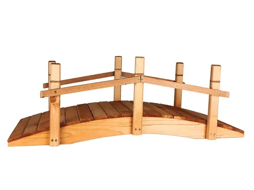 Krušnohorský nábytek Masivní dekorativní mostek 1M201 71 x 32 x 27 cm s nátěrem