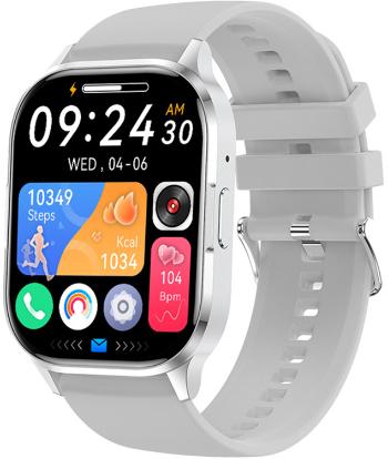 Wotchi AMOLED Smartwatch W21HK – Silver – Grey