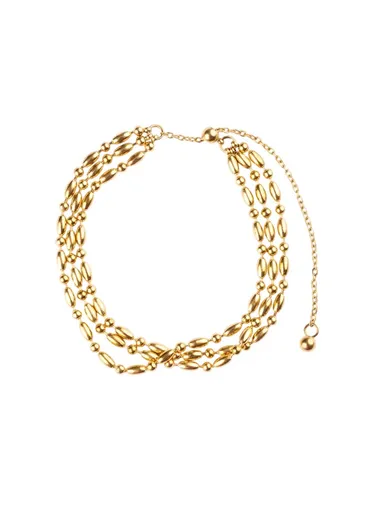 Marc Malone Trojitý řetízkový náramek MCB250181G