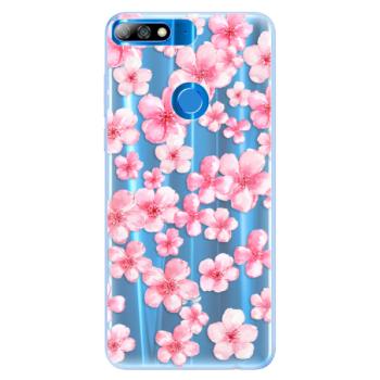 Silikonové pouzdro iSaprio - Flower Pattern 05 - Huawei Y7 Prime 2018