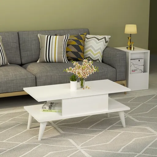 Konferenční stolek Beta - White