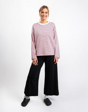 Armedangels Frankaa Maarlen Stripe 2905 undyed-crushed berry XS