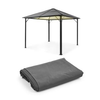 Blumfeldt Pantheon Solid Sky Ambient Solar, pavilion, 3 × 3 m, iluminat solar