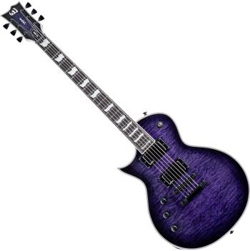 ESP LTD EC-1000 QM LH See Thru Purple Sunburst Elektrická kytara