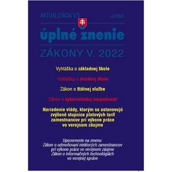 Aktualizácia V/5 2022 – štátna služba, informačné technológie verejnej správy (9772730035034)