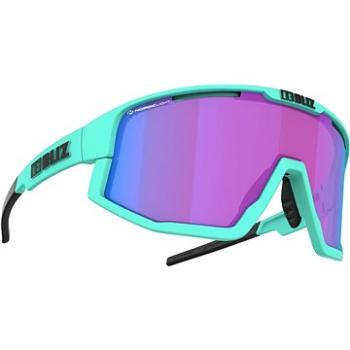 Bliz FUSION NANO OPTICS Matt Turquoise Nordic Light Begonia - Violet w Blue Multi Cat.2 (7318480112377)